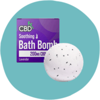 Bombe de bain apaisante à la lavande CBDfx